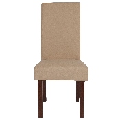 Greenwich Series Beige Fabric Parsons Chair, QY-A37-9061-BGE-GG