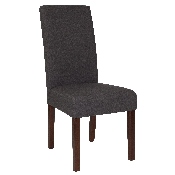 Greenwich Series Gray Fabric Parsons Chair, QY-A37-9061-GY-GG