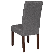 Greenwich Series Light Gray Fabric Parsons Chair, QY-A37-9061-LGY-GG