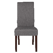 Greenwich Series Light Gray Fabric Parsons Chair, QY-A37-9061-LGY-GG
