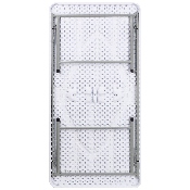 4.93-Foot Kid's Granite White Plastic Folding Table, RB-3060-KID-GG