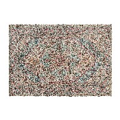 Distressed Vintage Medallion Area Rug - 5' x 7' - Blue Multi Polyester, RC-EG-202101-01-57-BL-GG