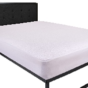 Capri Comfortable Sleep Premium Fitted 100% Waterproof-Hypoallergenic Vinyl Free Mattress Protector - Breathable Fabric Surface, Twin, RF-MP101-T-GG