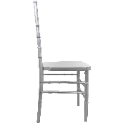 Advantage Silver Resin Chiavari Chair, RSCHI-S
