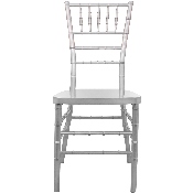 Advantage Silver Resin Chiavari Chair, RSCHI-S