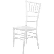 Advantage White Resin Chiavari Chair, RSCHI-W