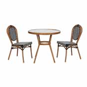Lourdes Indoor/Outdoor Commercial French Bistro 31.5