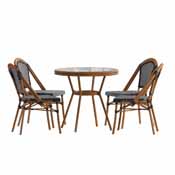 Bordeaux Indoor/Outdoor Commercial French Bistro 31.5