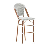 Lourdes Stackable Indoor/Outdoor French Bistro 30