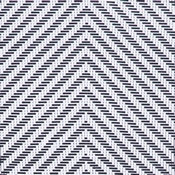 Marseille Indoor/Outdoor Commercial Thonet French Bistro Stacking Chair with Arms, Black/White Textilene and Bamboo Print Aluminum Frame in Natural, SDA-AD642002A-TXT-BLKWH-LTNAT-GG