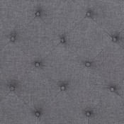 Brighton King Size Tufted Upholstered Platform Bed in Light Gray Fabric with 10 Inch CertiPUR-US Certified Pocket Spring Mattress, SL-BM10-12-GG