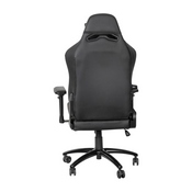 Falco Ergonomic High Back Adjustable Gaming Chair with 4D Armrests, Headrest Pillow, and Adjustable Lumbar Support, Black with Red Stitching, SY-088-RD-GG