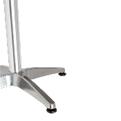 23.5" Round Aluminum Indoor-Outdoor Bar Height Table, TLH-059B-GG