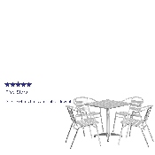 27.5'' Square Aluminum Indoor-Outdoor Table Set with 4 Slat Back Chairs, TLH-ALUM-28SQ-017BCHR4-GG