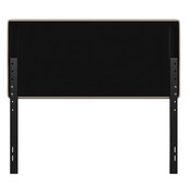 Paxton Full Channel Stitched Fabric Upholstered Headboard, Adjustable Height from 44.5" to 57.25" - Cream, TW-3WLHB21-W-F-GG