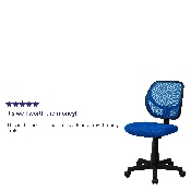Low Back Blue Mesh Swivel Task Office Chair, WA-3074-BL-GG