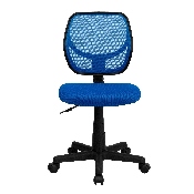 Low Back Blue Mesh Swivel Task Office Chair, WA-3074-BL-GG