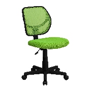 Low Back Green Mesh Swivel Task Office Chair, WA-3074-GN-GG
