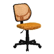 Low Back Orange Mesh Swivel Task Office Chair, WA-3074-OR-GG