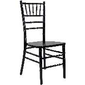 Advantage Black Wood Chiavari Chair, WDCHI-B