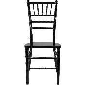 Advantage Black Wood Chiavari Chair, WDCHI-B