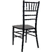 Advantage Black Wood Chiavari Chair, WDCHI-B