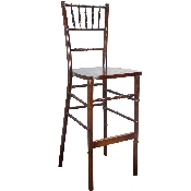 Advantage Fruitwood Chiavari Bar Stools, WDCHIBAR-FRUITWOOD