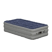 18 inch Air Mattress with ETL Certified Internal Electric Pump and Carrying Case - Twin, WG-AM101-18-T-GG
