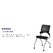 Galaxy Mobile Nesting Chair with Black Fabric Seat, WL-A224V-GG