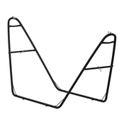Rigby Heavy Duty Hammock Stand, All Weather Universal 2 Person Steel Stand Fits Hammocks 9 to 14 Feet Long, 550 LBS Weight Capacity, Black, WL-HM22000-BLK-GG