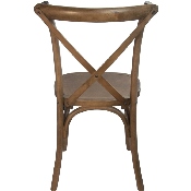Advantage Light Brown X-Back Chair, X-BACK-LB