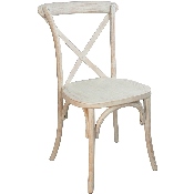 Advantage Lime Wash X-Back Chair, X-BACK-LW