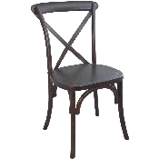 Advantage Walnut X-Back Chair, X-BACK-W