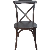Advantage Walnut X-Back Chair, X-BACK-W