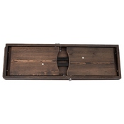 HERCULES 40'' x 12'' Mahogany Solid Pine Folding Farm Bench, XA-B-40X12-MG-GG