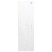 HERCULES Series 40" x 12" Antique Rustic White Solid Pine Folding Farm Bench, XA-B-40X12-WH-GG