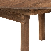 HERCULES Series Round Dining Table - Farm Inspired, Rustic & Antique Pine Dining Room Table, XA-F-60-RD-GG