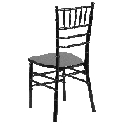 HERCULES Series Black Wood Chiavari Chair, XS-BLACK-GG