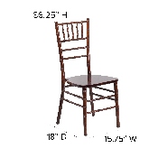 HERCULES Series Fruitwood Chiavari Chair, XS-FRUIT-GG