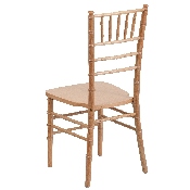 HERCULES Series Natural Wood Chiavari Chair, XS-NATURAL-GG