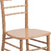 HERCULES Series Natural Wood Chiavari Chair, XS-NATURAL-GG