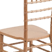 HERCULES Series Natural Wood Chiavari Chair, XS-NATURAL-GG