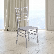 HERCULES Series Silver Wood Chiavari Chair, XS-SILVER-GG