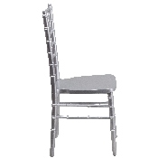 HERCULES Series Silver Wood Chiavari Chair, XS-SILVER-GG