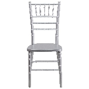 HERCULES Series Silver Wood Chiavari Chair, XS-SILVER-GG