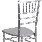 HERCULES Series Silver Wood Chiavari Chair, XS-SILVER-GG