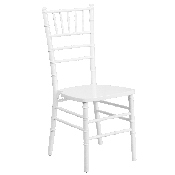 HERCULES Series White Wood Chiavari Chair, XS-WHITE-GG