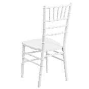 HERCULES Series White Wood Chiavari Chair, XS-WHITE-GG