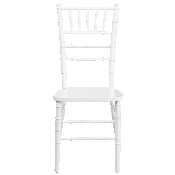 HERCULES Series White Wood Chiavari Chair, XS-WHITE-GG