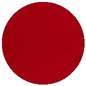 48'' Round Red Thermal Laminate Activity Table - Standard Height Adjustable Legs, XU-A48-RND-RED-T-A-GG